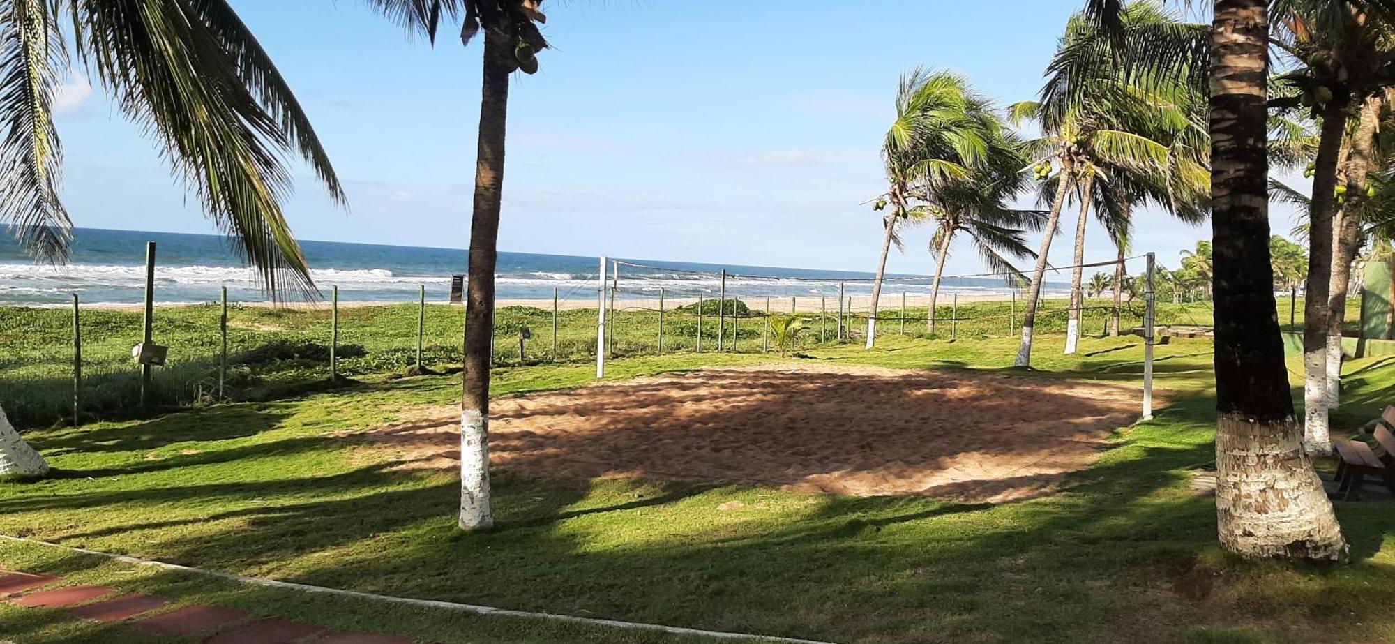 Willa Chale Brisa Mar Pe Na Areia Em Barra Do Jacuipe Camaçari Zewnętrze zdjęcie