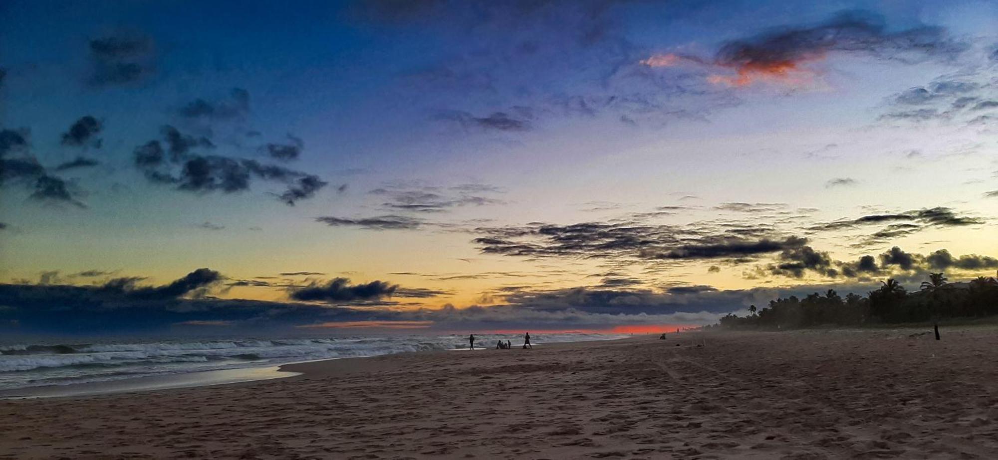 Willa Chale Brisa Mar Pe Na Areia Em Barra Do Jacuipe Camaçari Zewnętrze zdjęcie