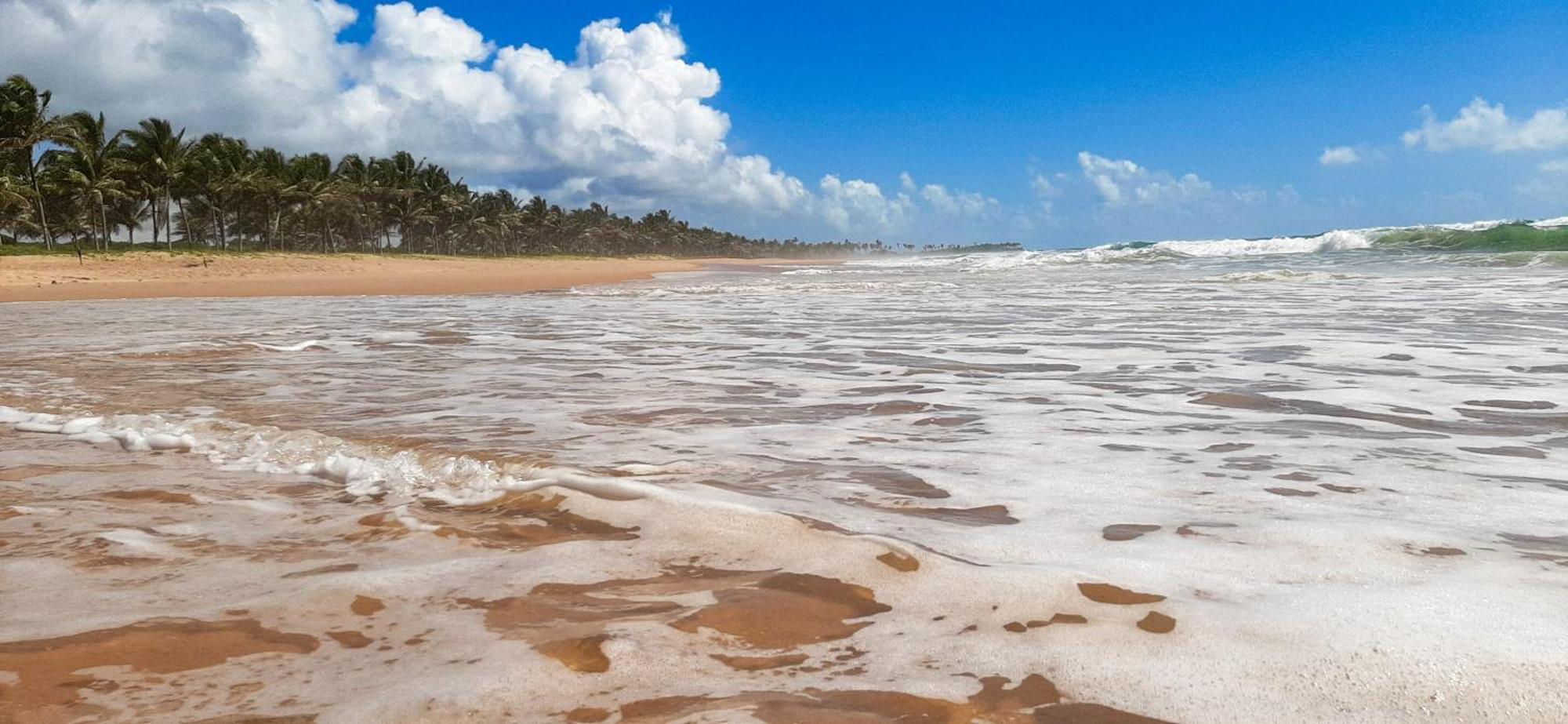 Willa Chale Brisa Mar Pe Na Areia Em Barra Do Jacuipe Camaçari Zewnętrze zdjęcie