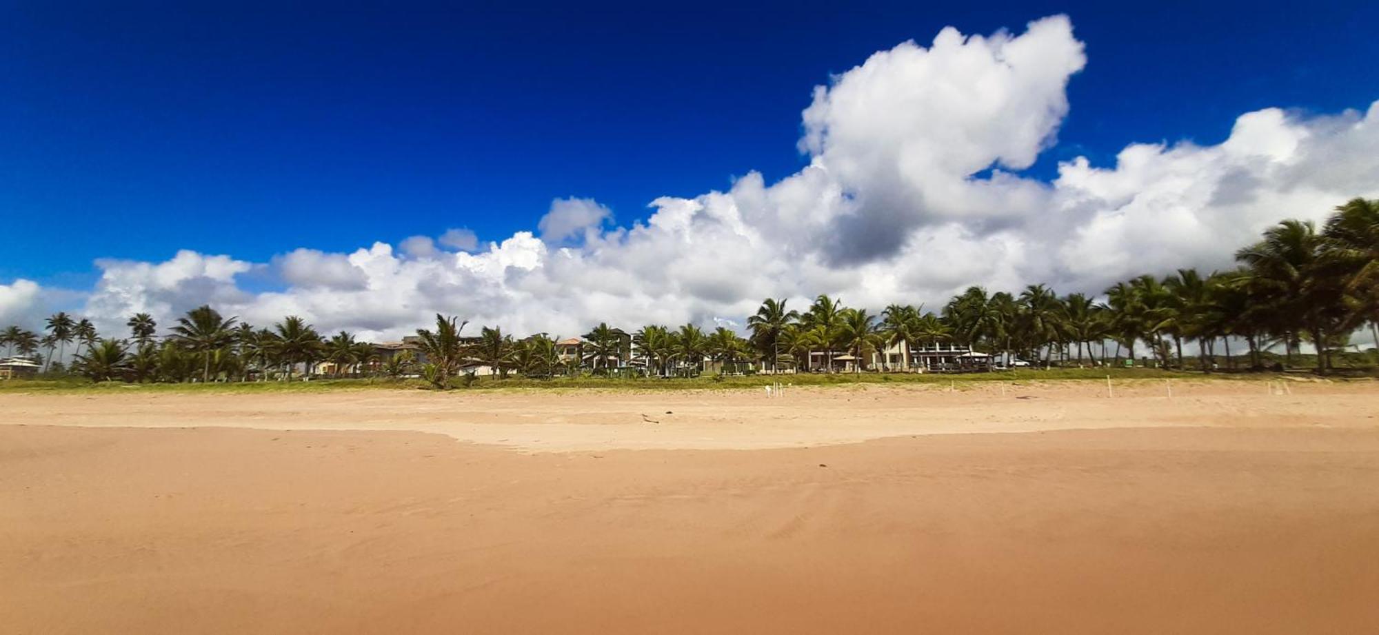 Willa Chale Brisa Mar Pe Na Areia Em Barra Do Jacuipe Camaçari Zewnętrze zdjęcie